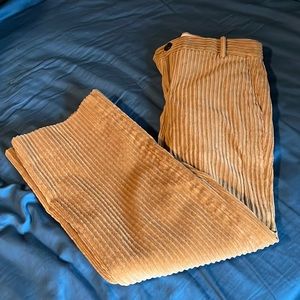 J.Crew cropped corduroy pant size 6P camel color